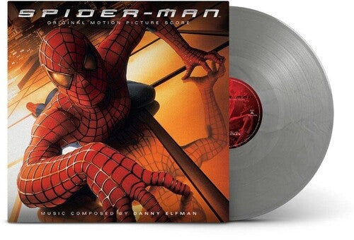 Danny Elfman - Spider-Man (Original Score) (Colored Vinyl, Silver, 180 Gram Vinyl, Gatefold LP Jacket, Poster) - Vinyl