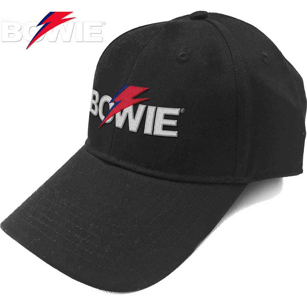 David Bowie - Aladdin Sane Bolt Logo - Hat Black