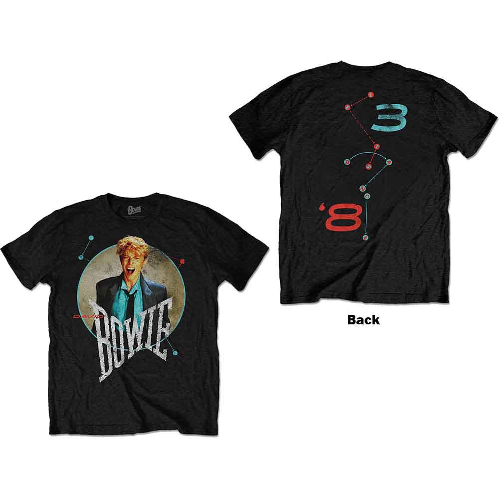 David Bowie - Circle Scream - T-Shirt Black