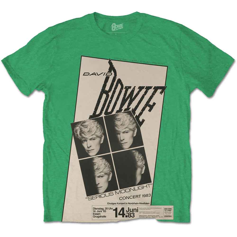 David Bowie - Concert '83 - T-Shirt Green