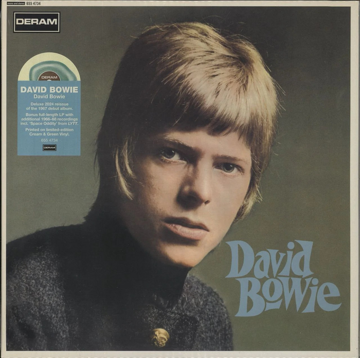 David Bowie - David Bowie (Limited Edition, Cream & Green Swirl Colored Vinyl) (2 Lp's) - Vinyl