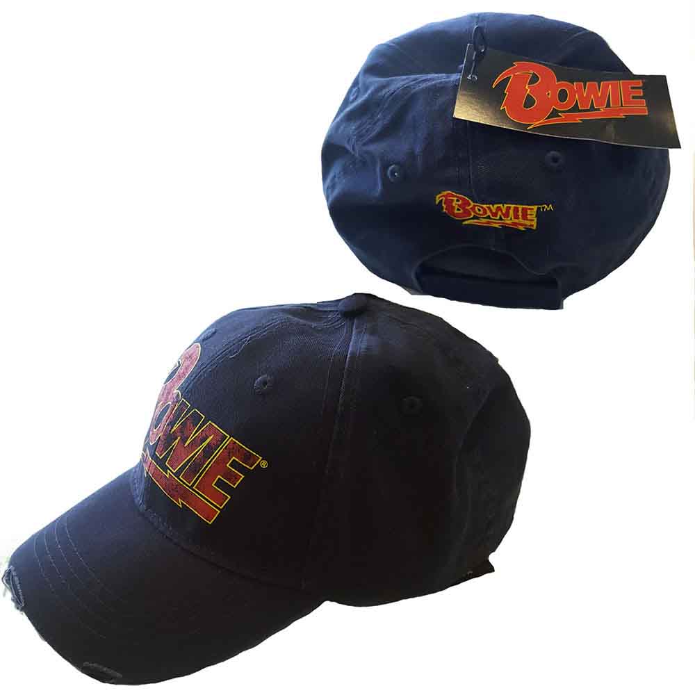 David Bowie - Flash Logo - Hat Black