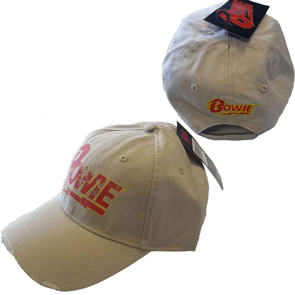 David Bowie - Flash Logo - Hat Neutral
