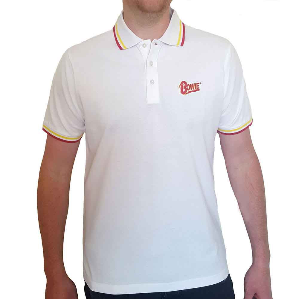 David Bowie - Flash Logo - T-Shirt White