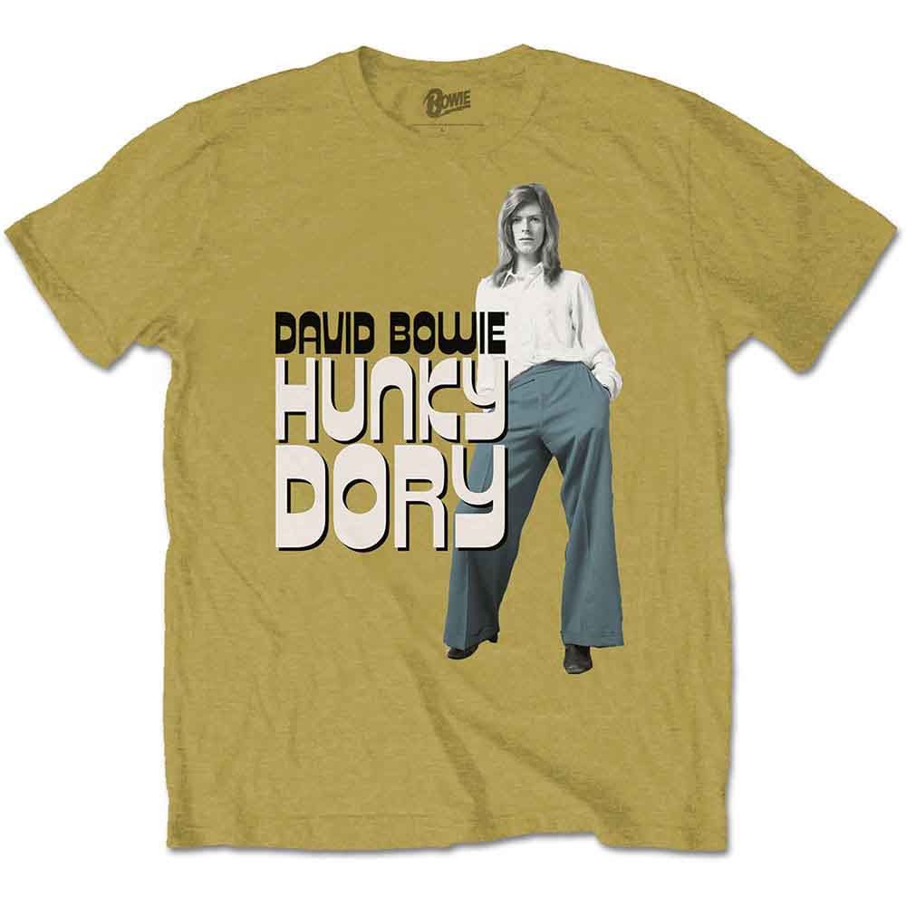 David Bowie - Hunky Dory 2 - T-Shirt Yellow