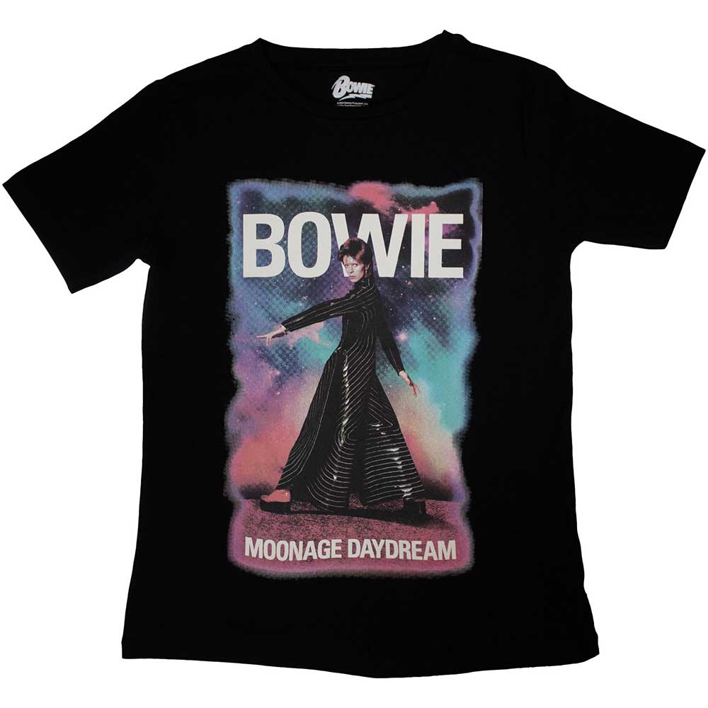 David Bowie - Moonage 11 Fade - T-Shirt Black