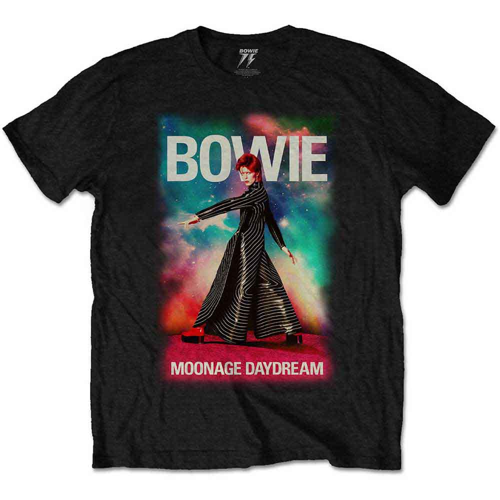 David Bowie - Moonage 11 Fade - T-Shirt Black