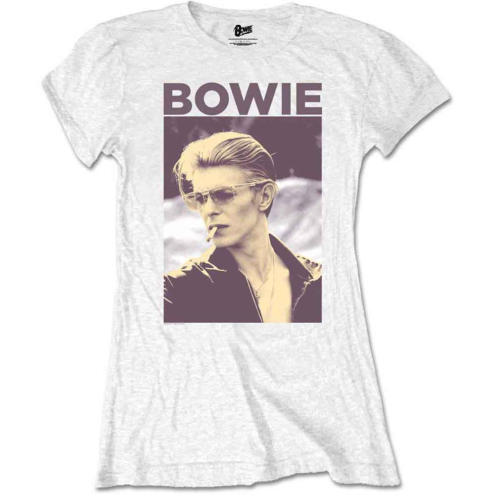 David Bowie - Smoking - T-Shirt White
