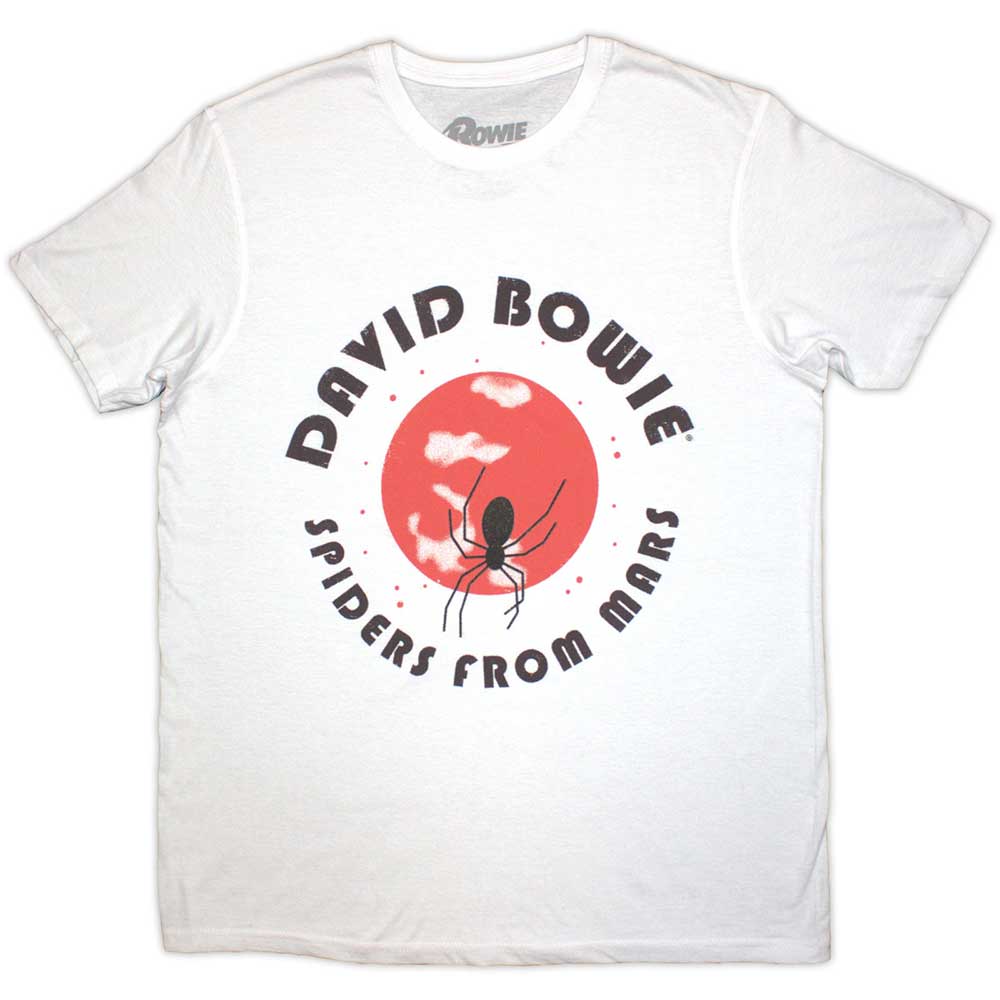 David Bowie - Spiders From Mars - White
