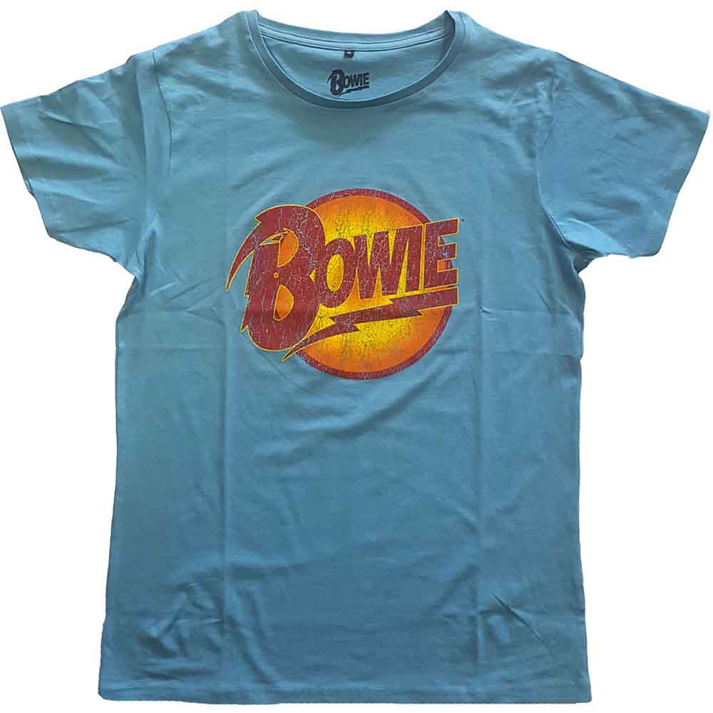 David Bowie - Vintage Diamond Dogs - T-Shirt Blue