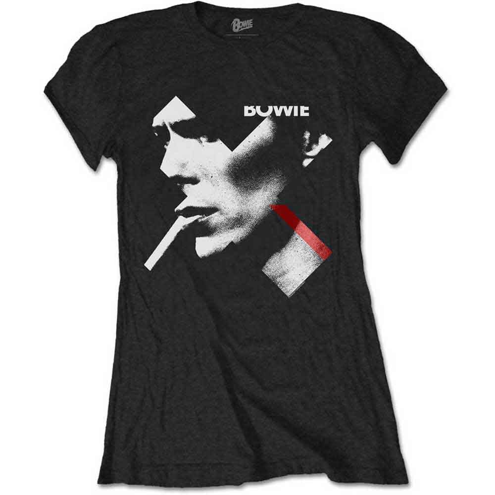 David Bowie - X Smoke Red - T-Shirt Black