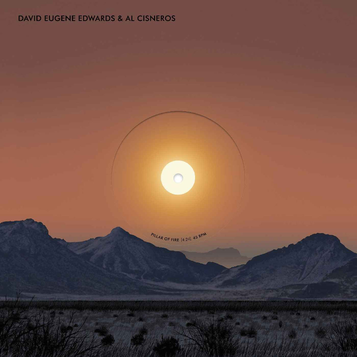 David Eugene & Al Cisneros Edwards - Pillar Of Fire / Capernaum 10" - Vinyl