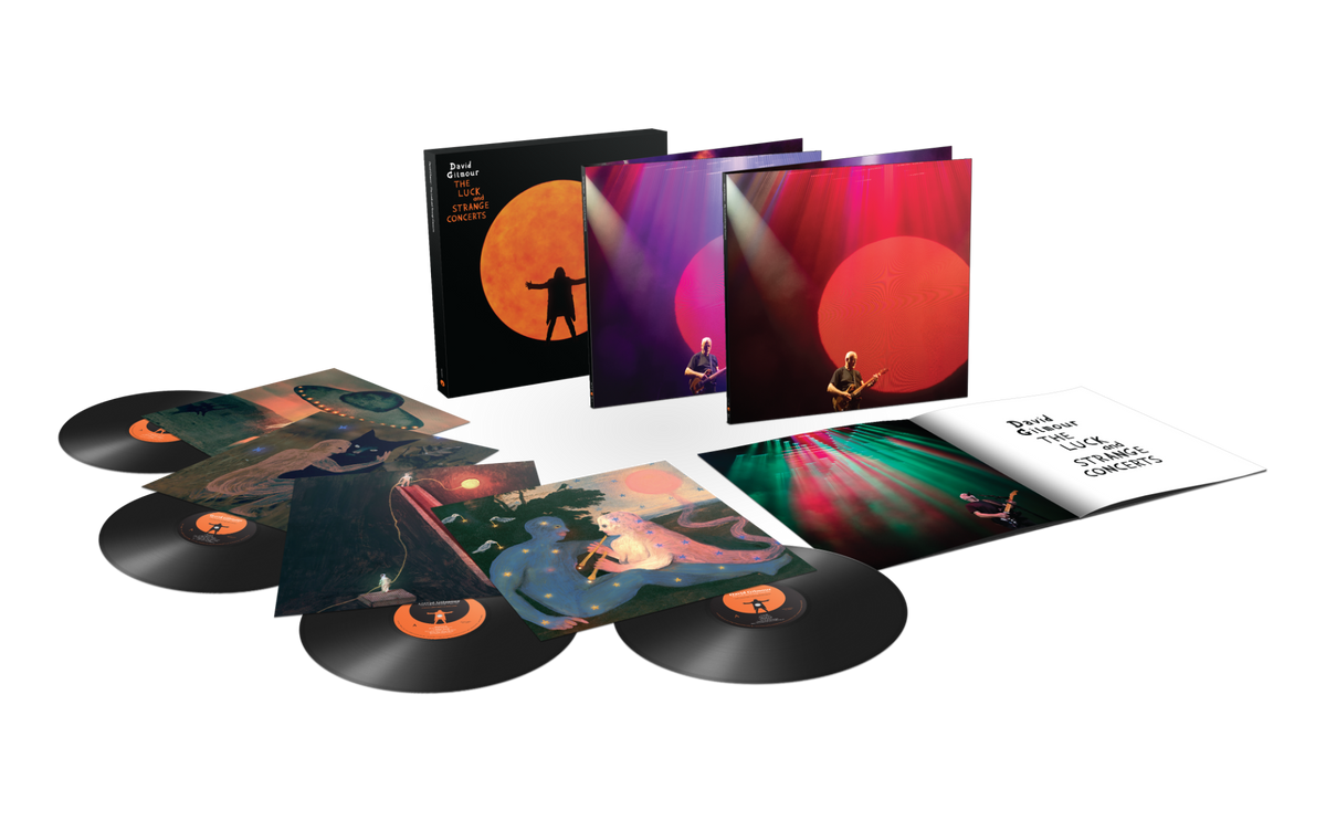 David Gilmour - The Luck And Strange Concerts (4LP Box Set + 24-Page Booklet) - Vinyl
