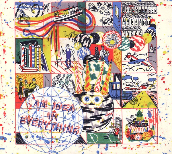 DAVID GREENBERGER/GLENN JONES/CHRIS CORSANO - An Idea In Everything - CD