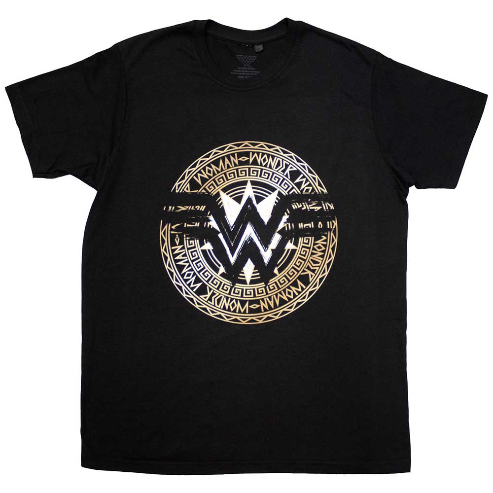 DC Comics - Wonder Woman Gold Circle - Black