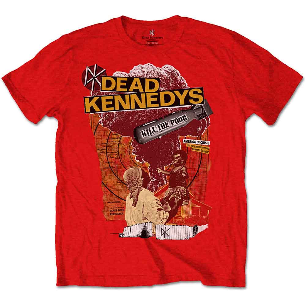 Dead Kennedys - Kill The Poor - T-Shirt Red