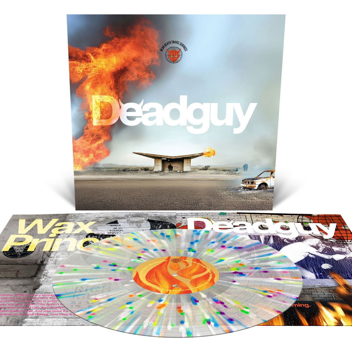 Deadguy - Near-Death Travel Services (Indie Exclusive) (Milky Clear Splatter Vinyl) - Vinyl