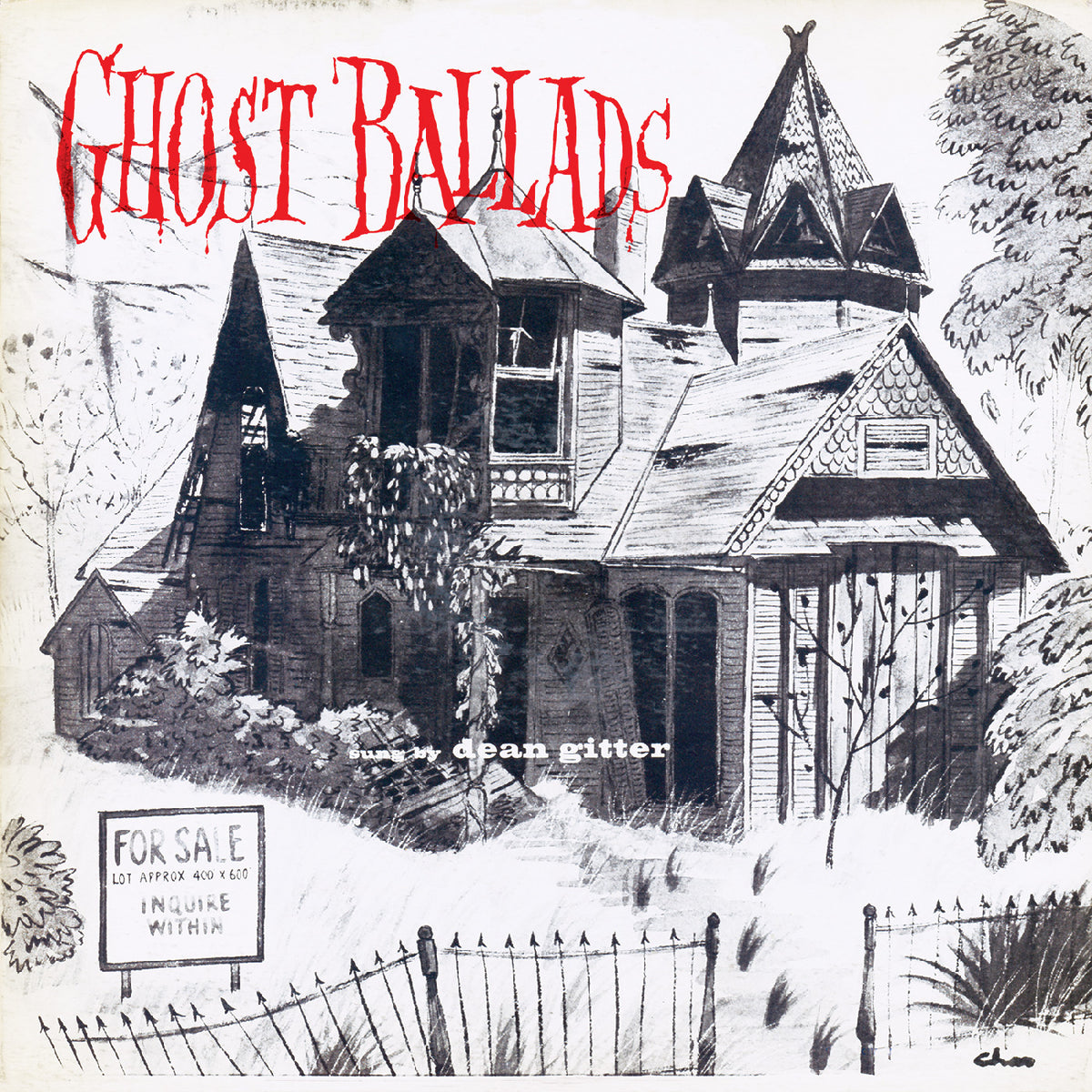Dean Gitter - Ghost Ballads (Clear W/ Orange Pumpkin Swirl Vinyl) - Vinyl