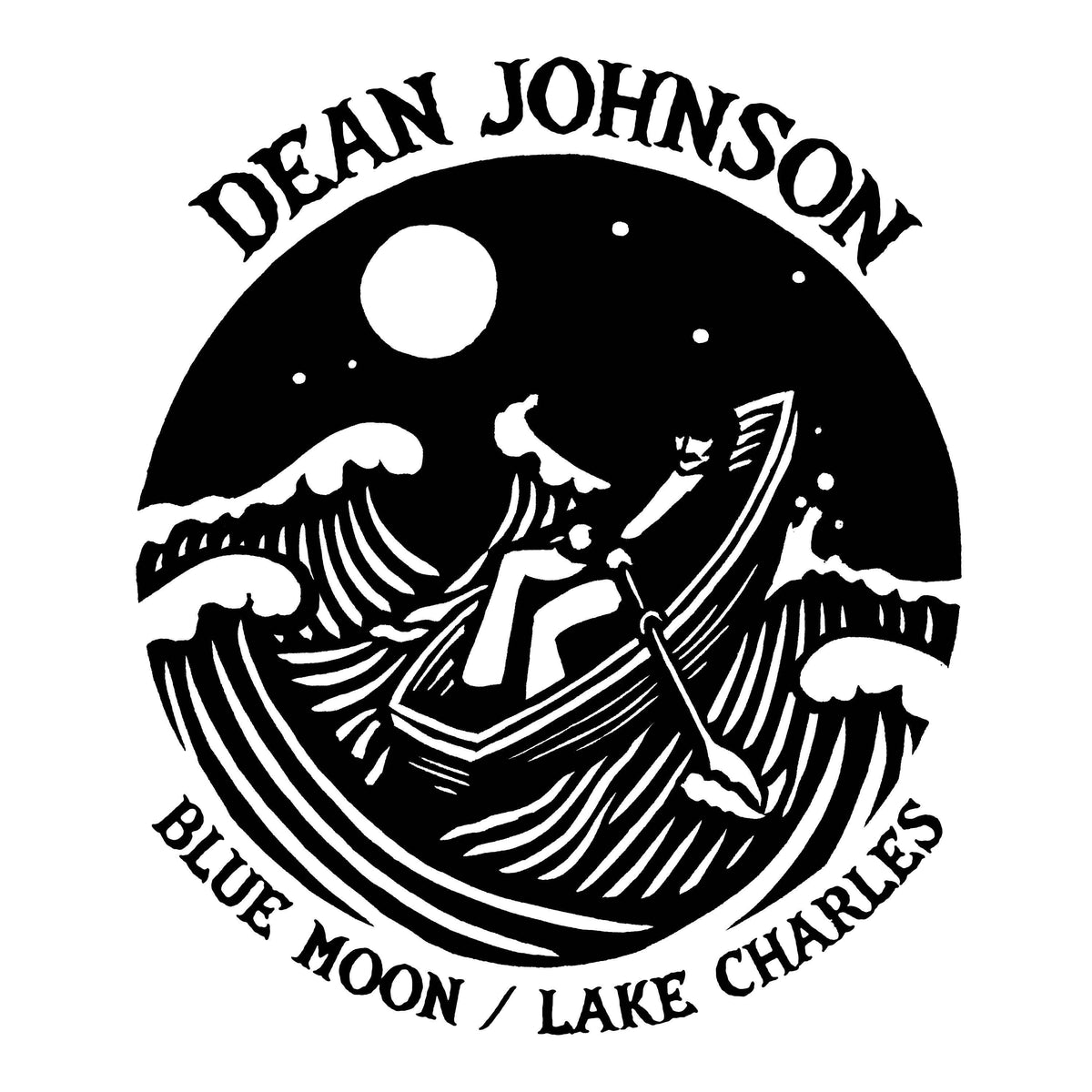 Dean Johnson - Blue Moon B/W Lake Charles - Vinyl