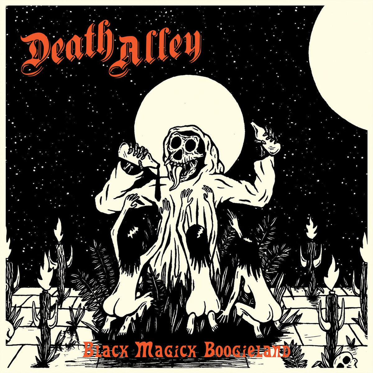 Death Alley - Black Magick Boogieland (CLOUDY CLEAR VINYL) - Vinyl