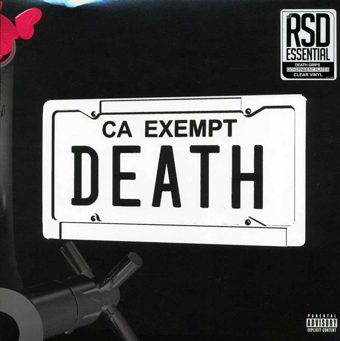 Death Grips - Government Plates (Indie Exclusive, Clear Colored Vinyl) - Vinyl