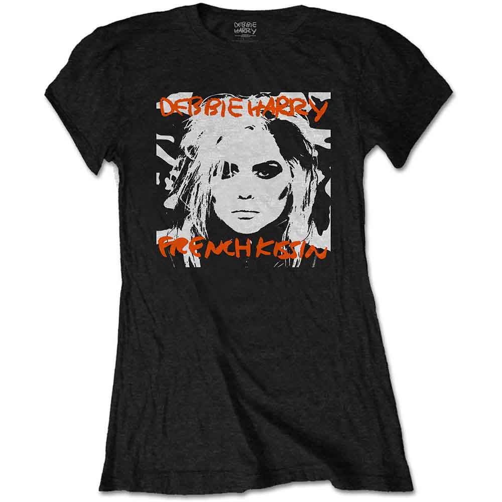 DEBBIE HARRY - French Kissin' - T-Shirt Black