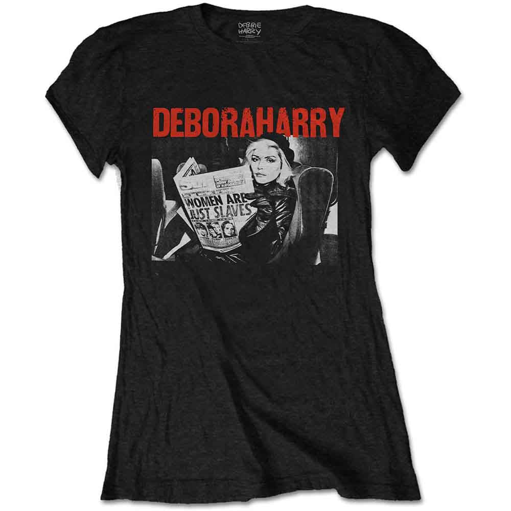DEBBIE HARRY - Women Are Just Slaves - T-Shirt Black