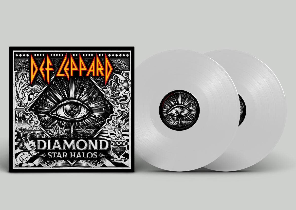 Def Leppard - Diamond Star Halos [Clear 2 LP] - Vinyl
