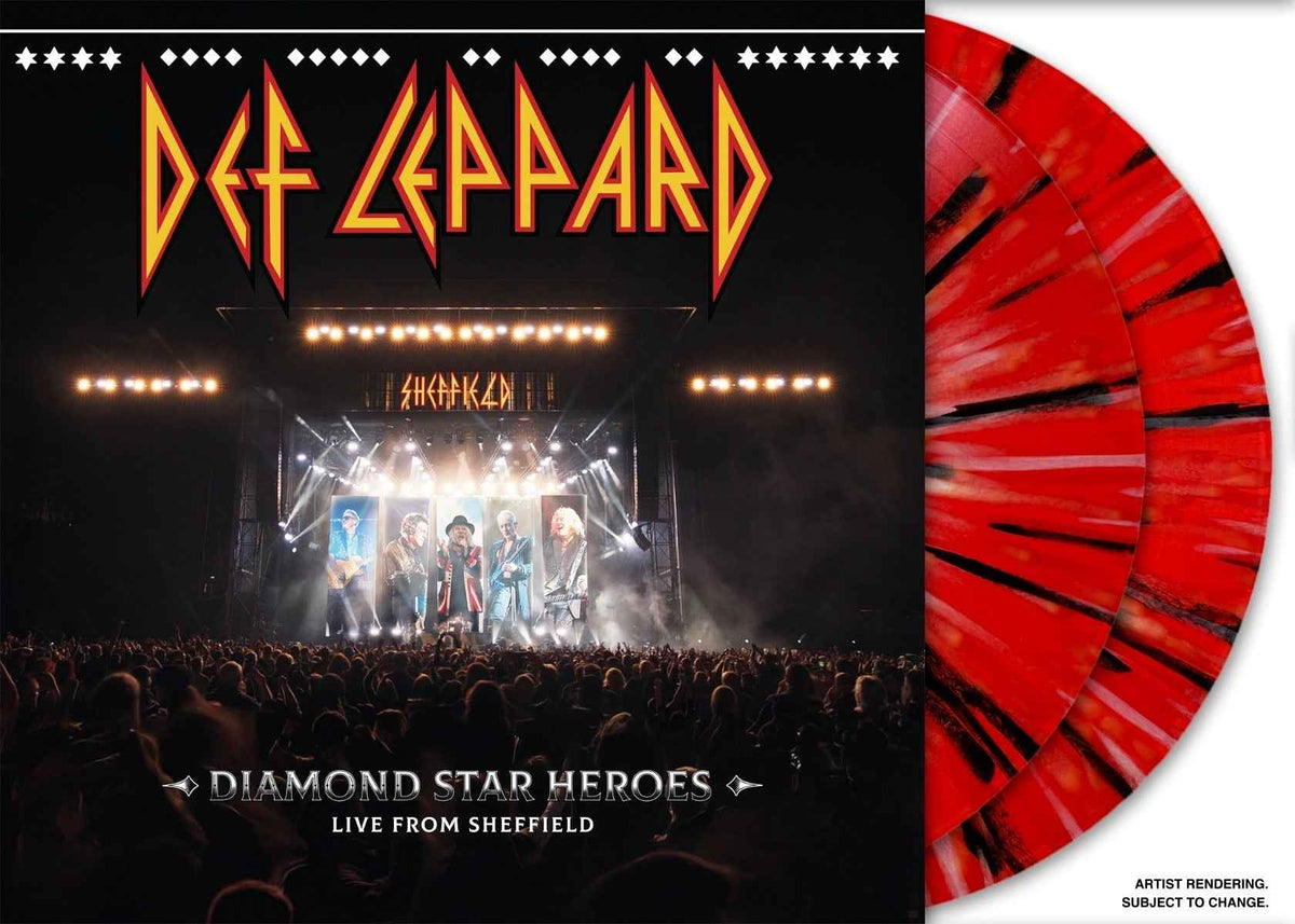 Def Leppard - Diamond Star Heroes: Live From Sheffield [180G Multicolor Splatter 2LP] [Half-Speed] - Vinyl
