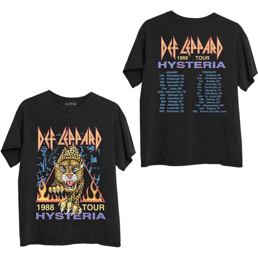 Def Leppard - Hysteria '88 - T-Shirt