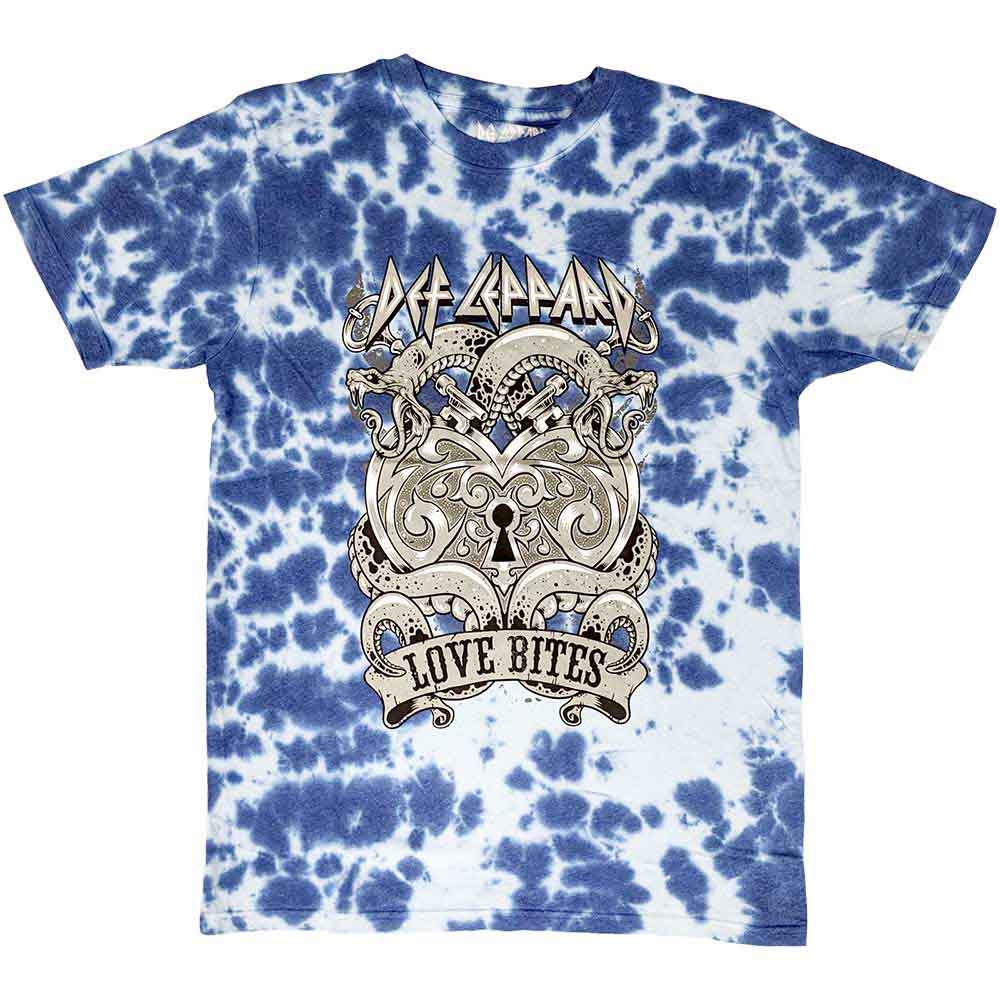 Def Leppard - Love Bites - T-Shirt Blue
