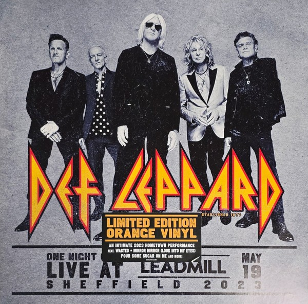 Def Leppard - One Night Only: Live At The Leadmill 2023 (Limited Edition, Orange Colored Vinyl) (2 Lp's) - Vinyl