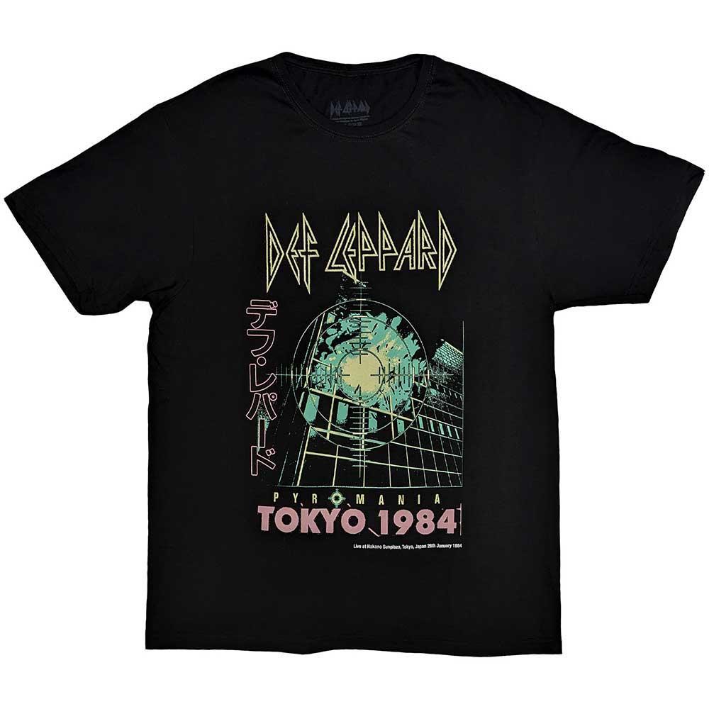 Def Leppard - Tokyo - T-Shirt Black