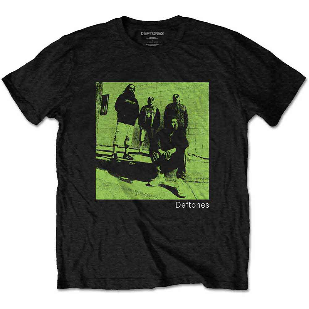 Deftones - Green Photo - T-Shirt Black