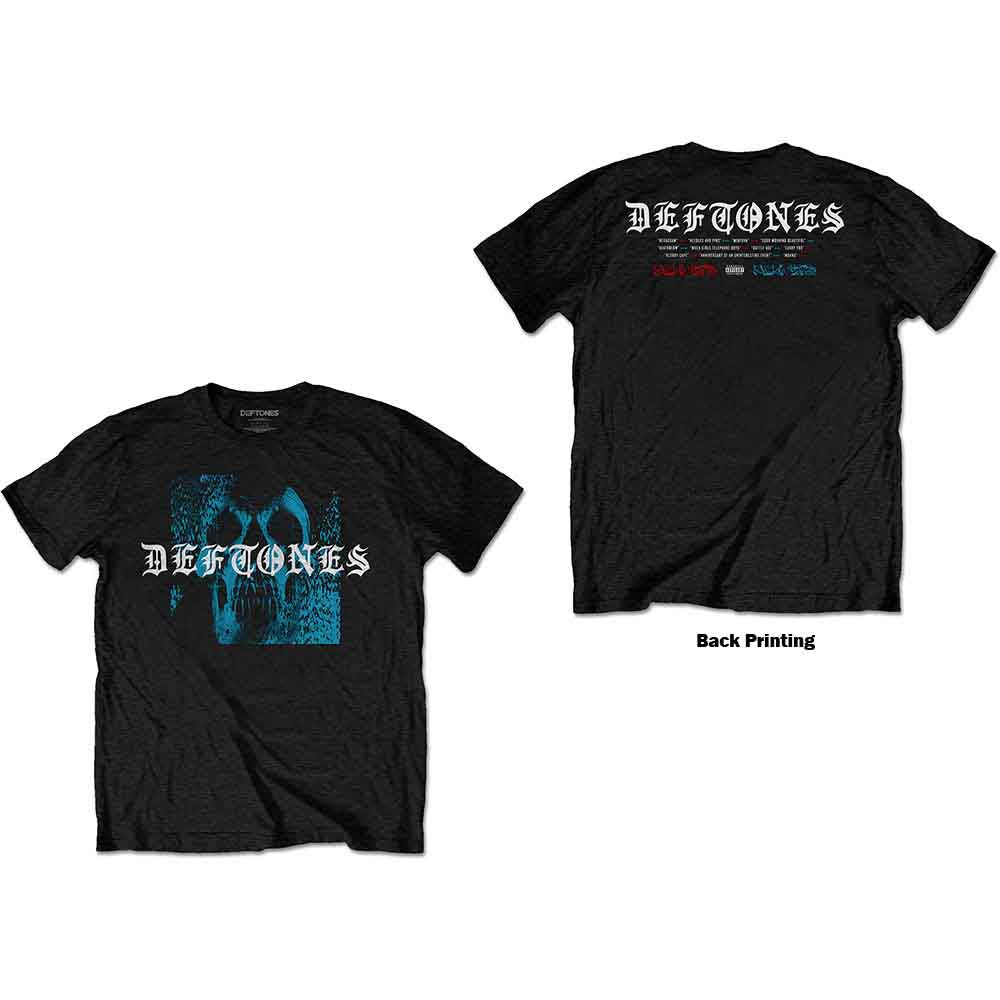 Deftones - Static Skull - T-Shirt Black