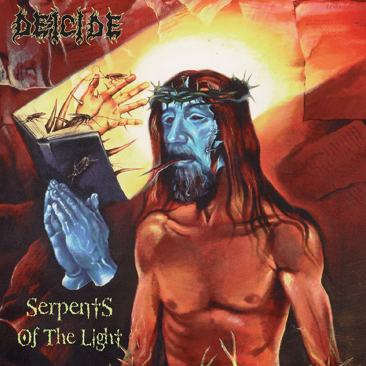 Deicide - Deathly Blue Vinyl) Serpents Of The Light (Remastered) (Deluxe Edition - Vinyl