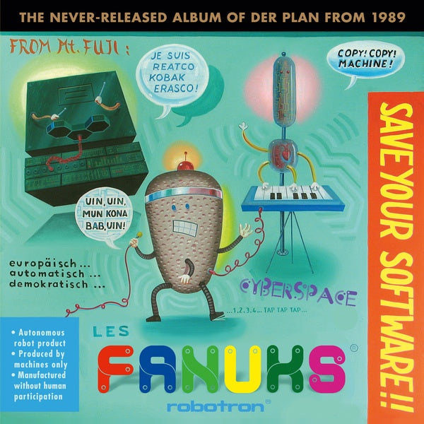 DER PLAN - Save Your Software!! (The Never-Released Album of Der Plan from 1989) - Vinyl