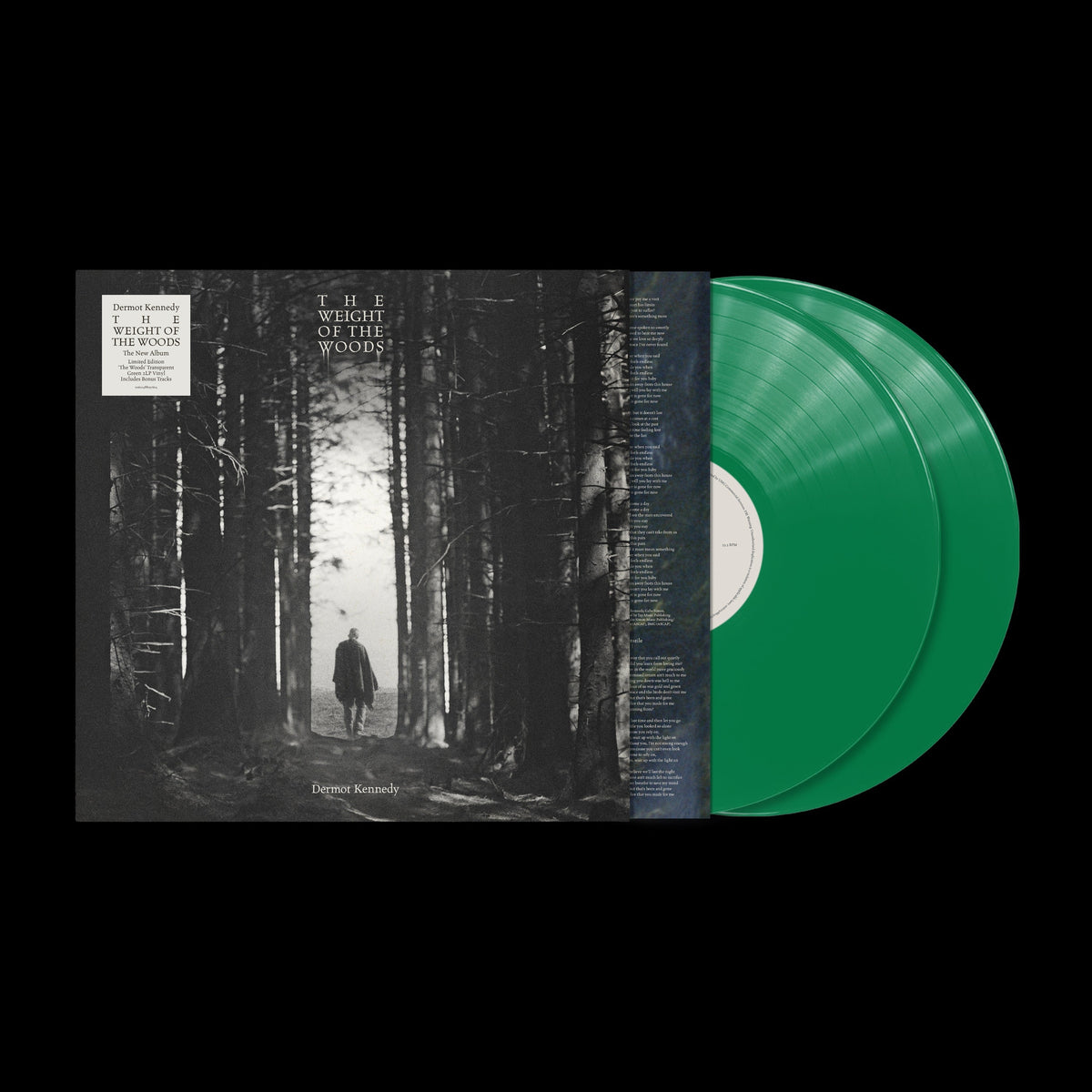 Dermot Kennedy - The Weight Of The Woods (Indie Exclusive) [Transparent Green 2 Lp] [Alternate Cover] - Vinyl