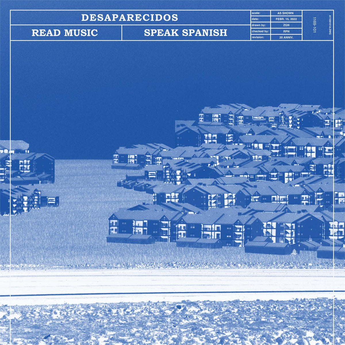 Desaparecidos - Read Music/Speak Spanish (Remastered) (Light Blue, Cream, And Orange Tri-Color Vinyl) - Vinyl