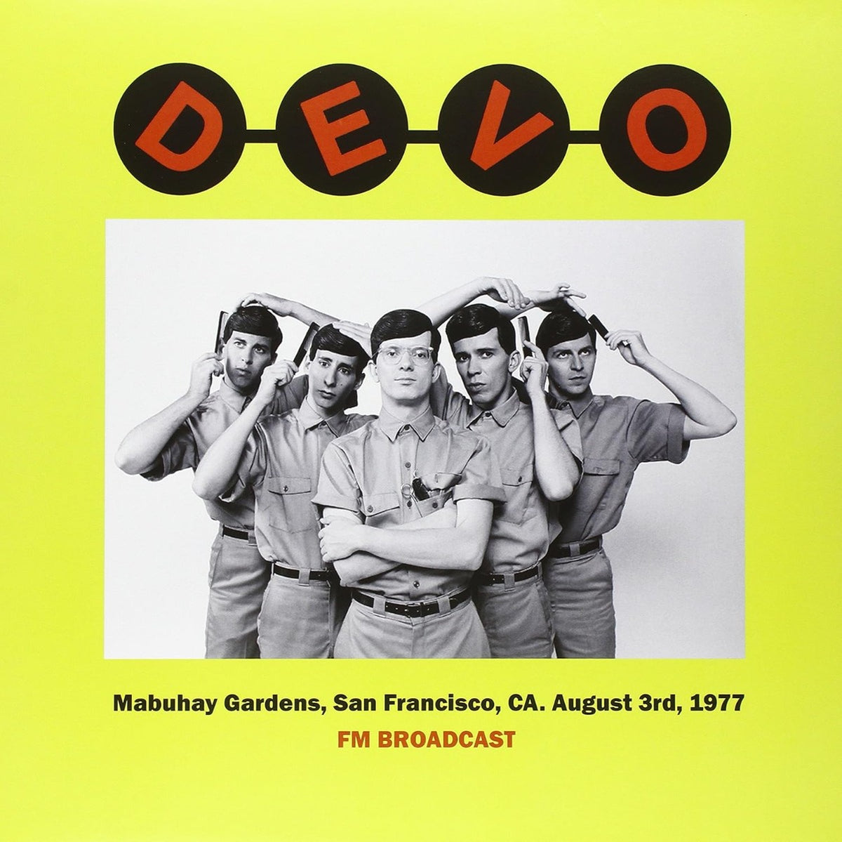 Devo - Mabuhay Gardens, San Francisco: August 3rd. 1977 [Import] - Vinyl