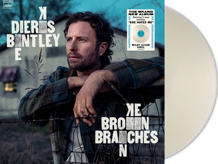 Dierks Bentley - Broken Branches (Indie Exclusive Milky Clear Vinyl) - Vinyl