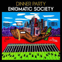 Dinner Party - Enigmatic Society (Black W/ White Splatter) [Explicit Content] - Vinyl
