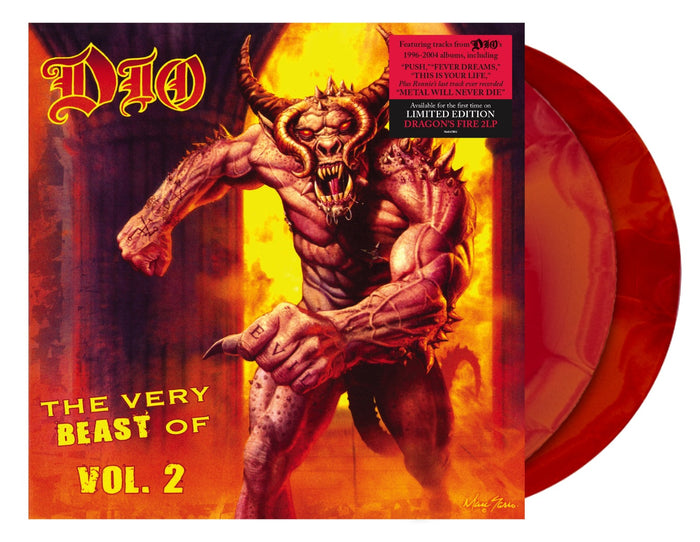 Dio - The Very Best Of Dio, Vol. 2 ("Dragon's Fire" Colored Vinyl) (2 Lp's) - Vinyl