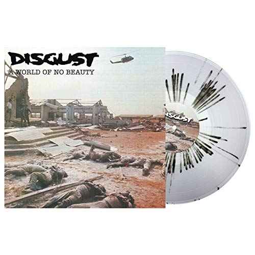 Disgust - A World Of No Beauty + Thrown Into Oblivion (Clear/Black Splatter Vinyl 2Lp) - Vinyl