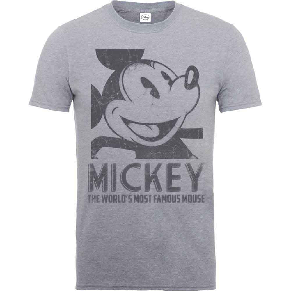 Disney - Mickey Mouse Most Famous - T-Shirt Grey