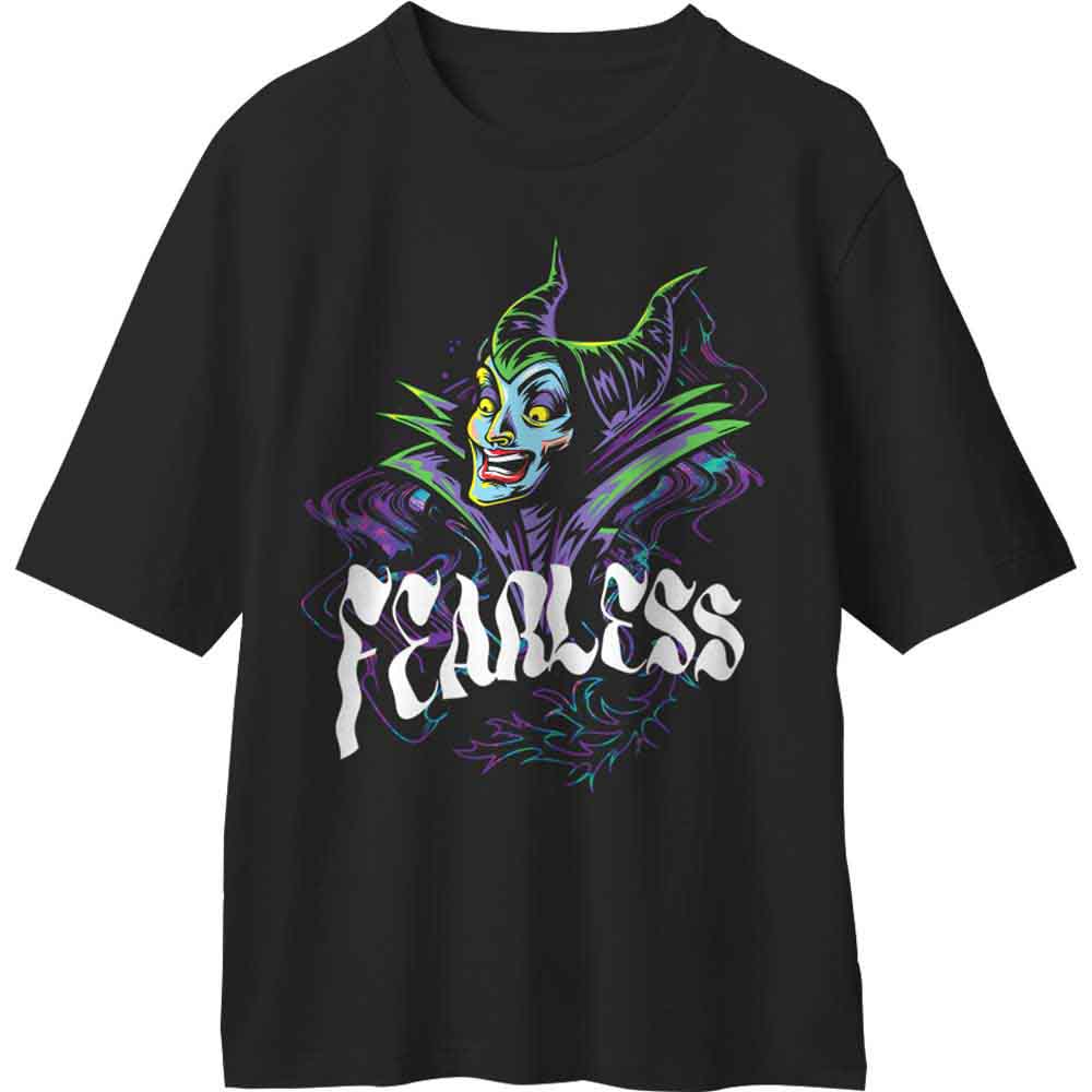 Disney - Sleeping Beauty Fearless Maleficent - T-Shirt Black