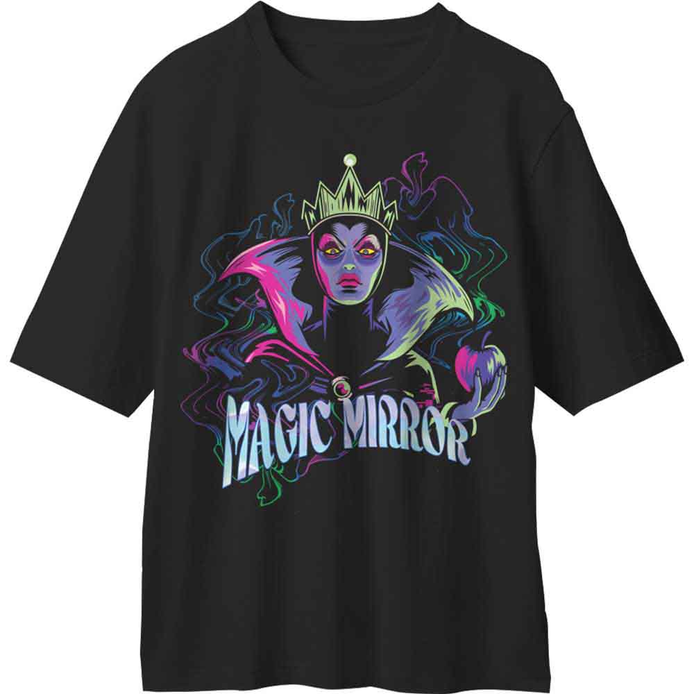 Disney - Snow White Evil Queen Mirror - T-Shirt Black