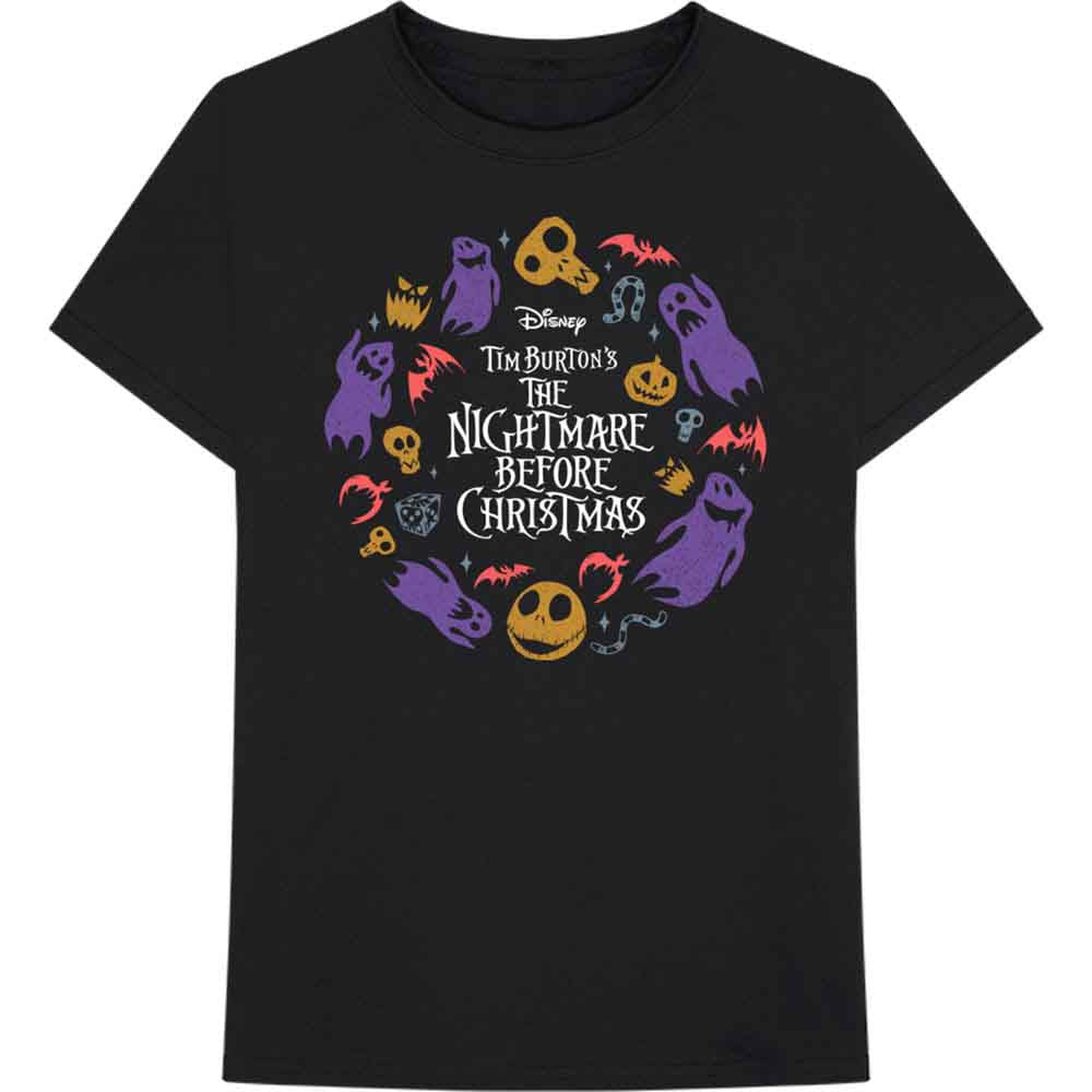 Disney - The Nightmare Before Christmas Character Flight - T-Shirt Black