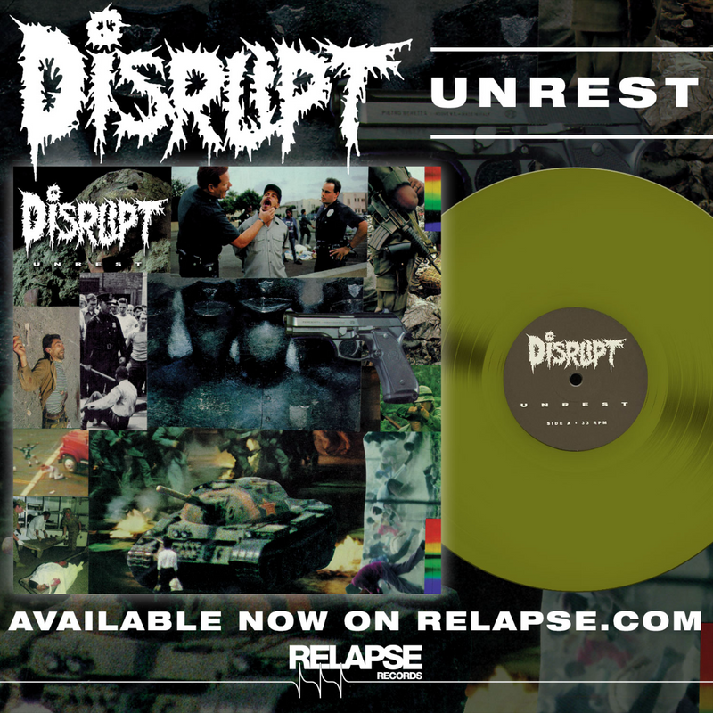 Disrupt - Unrest (Colored Vinyl, Swamp Green) - Vinyl