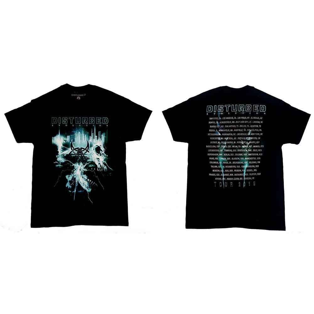 Disturbed - Apocalypse Date back - T-Shirt Black